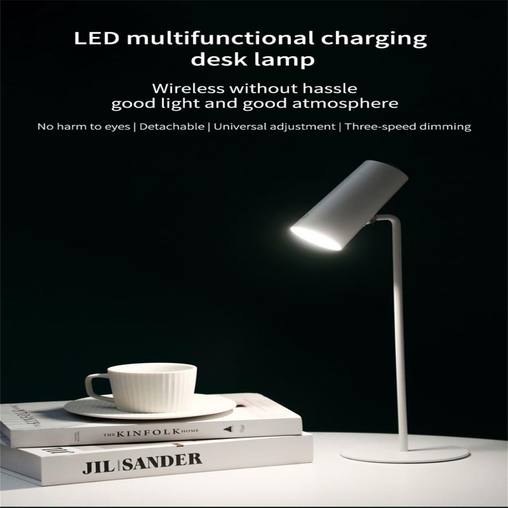 LED Cordless Desk Lamp USB Charging Dimmable Touch Control Table Lamps With Sunset Light For Bedroom Home Office