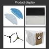 Main Side Brush and Filter Accessory Kit for Aonus i8 Robot Vacuum Mop Cloths