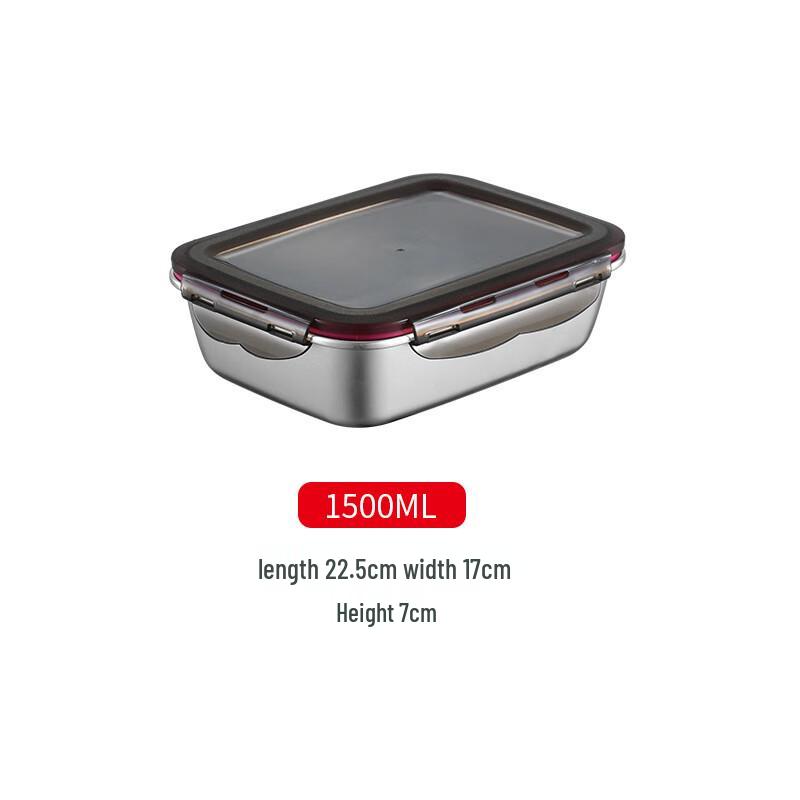 304 Stainless Steel Food Storage Container