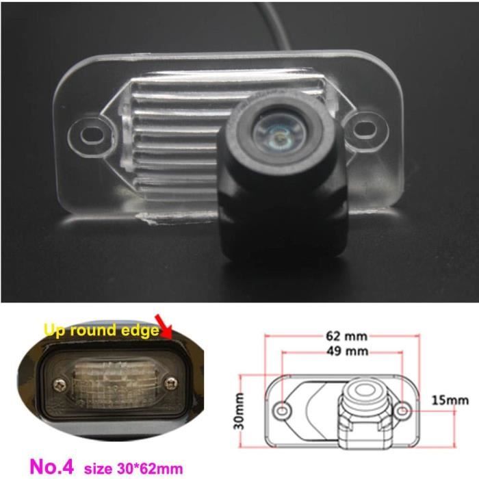 Caméra de Recul Imperméable IP67 pour Mercedes CECLSCLKSLKSL Class