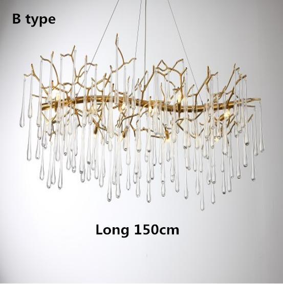 Новая современная роскошная хрустальная люстра, светодиодная потолочная люстра, подвесной светильник для столовой, декор для гостиной, хрустальный блеск