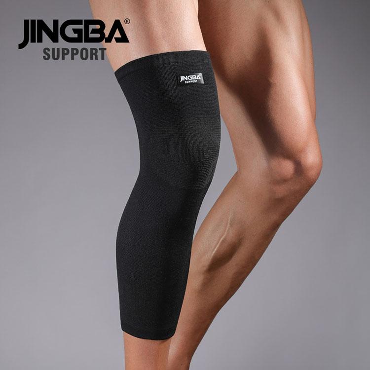 JINGBA SUPPORT Спортивные наколенники для баскетбола Эластичный нейлоновый наколенник Волейбольный наколенник rodillera deportiva