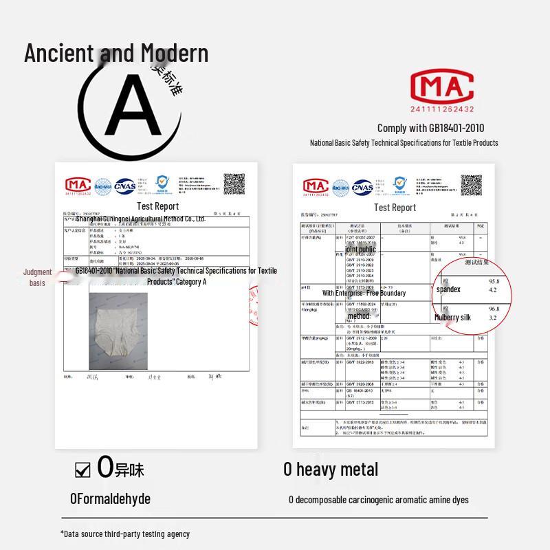 GUJIN Хлопковое нижнее белье с высокой талией и контролем живота, 3 шт.