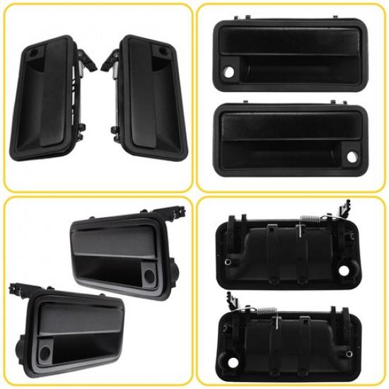 Комплект дверных ручек для 88-98 Chevy C1500 1988-99 K1500 99-2000 Escalade передний наружный