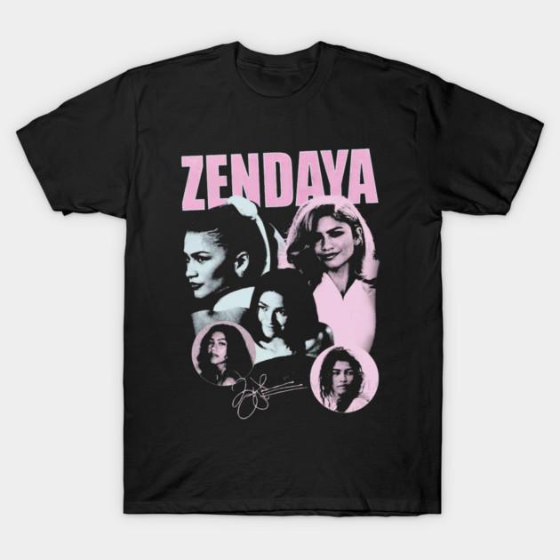 Zendaya graphic New Unisexs TShirt Unisex ONeck pure Cotton Short Sleeve Top Yk Popular Fashion Vintage Tee High Quality Gifts
