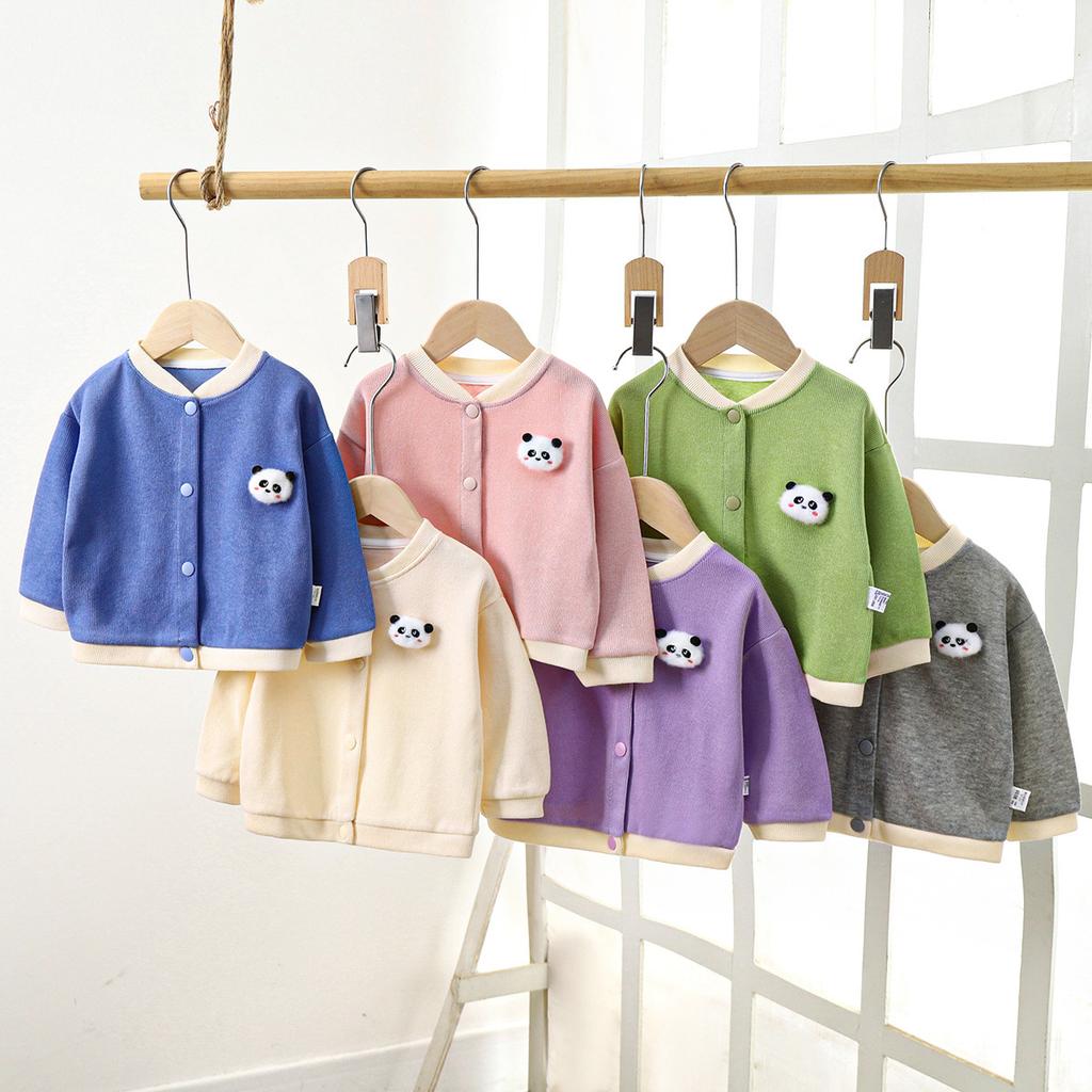 Children's Knit Sweater Fall Girls' Coat Boys' Cardigan Top