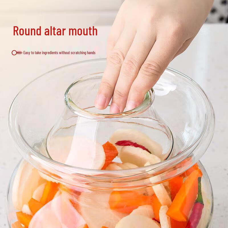 Адненый Банка для маринования из утолщенного стекла