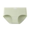 Women Mid Waist Pure Cotton Antibacterial Breathable Ladies Triangle Panties Underwear