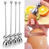 Useful Stainless Steel Raw Egg Shell Topper Cutter Opener Snipper Egg Knocker