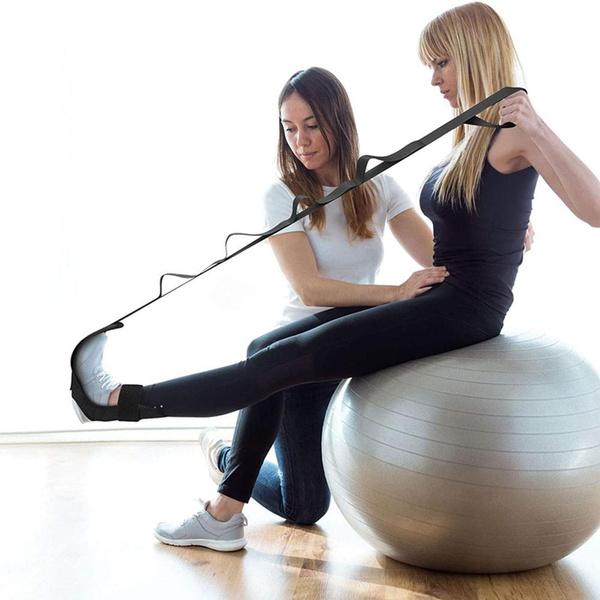 Растяжка ног Фитнес стопы Гибкость связок Йога Ремень Растяжитель Ремень для баланса Растяжка Пояс для подколенного сухожилия Подошвенный фасциит Реабилитация