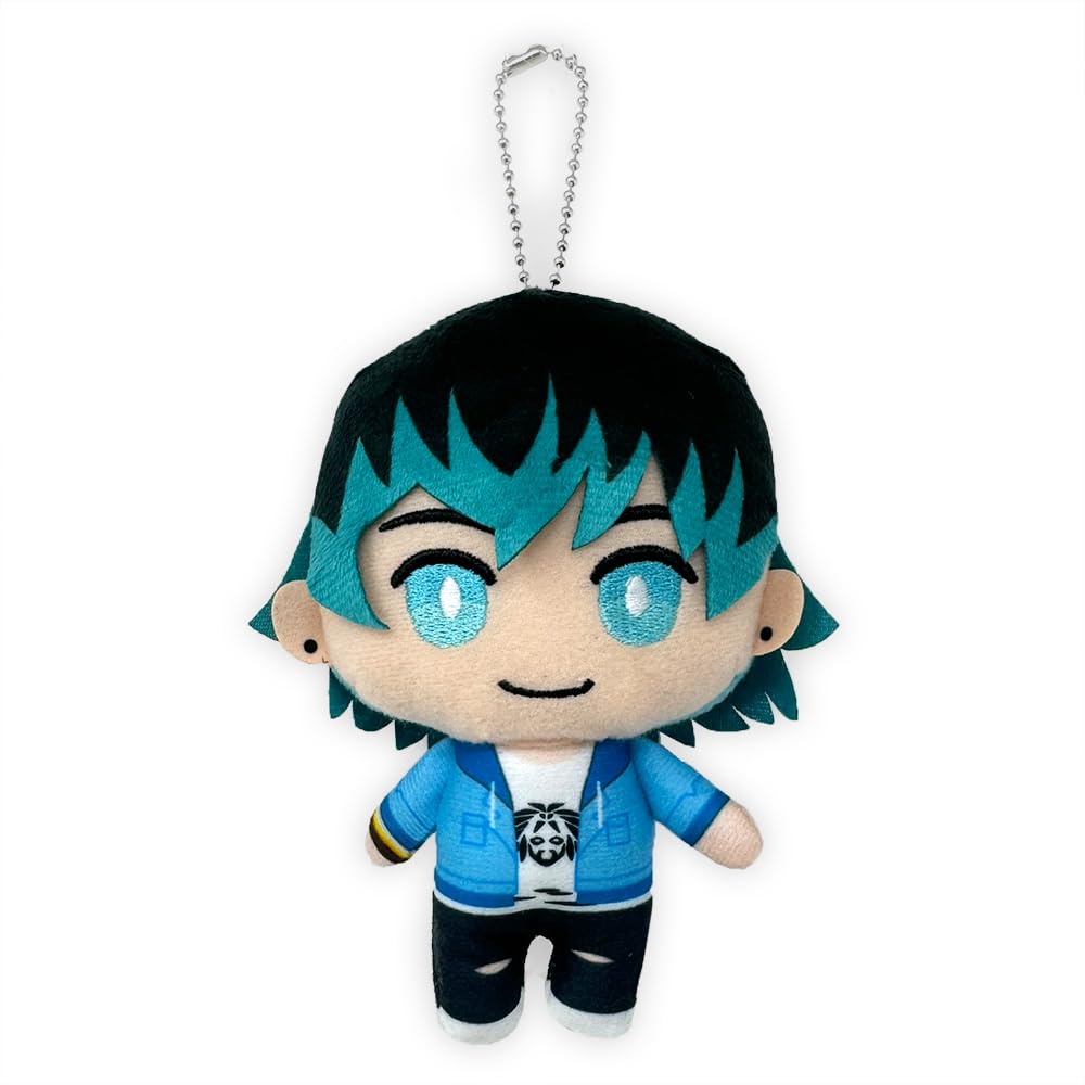 Miraculous Ladybug & Cat Noir Deformed Plush Toy, Approx. 13cm, Includes Toy Diamond (Luka)