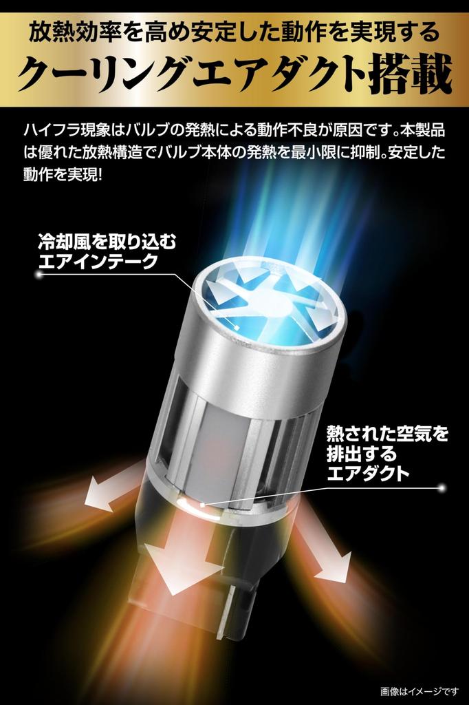 Carmate Car Turn Signal LED Bulb GIGA S800 T20 800lm