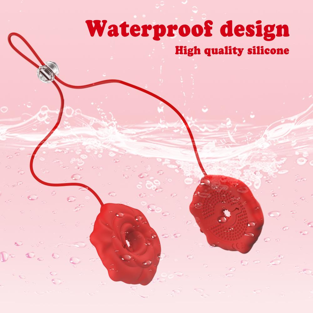 Секс-игрушки для женщин Зажимы для сосков Вибратор Стимулятор сосков Вибратор Управление через приложение Пульт дистанционного управления Массаж груди Женские товары для взрослых