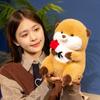 Rose Capybara Doll Plush Toy Small Capybara Doll Girl Soothing Ragdoll Valentine's Day Gift