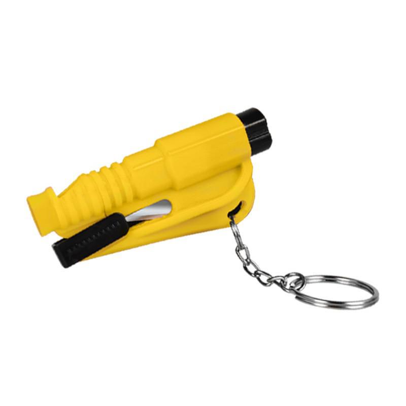 Multi-Functional Car Escape Hammer: Compact 3-in-1 Glass Breaker and Window Emergency Tool