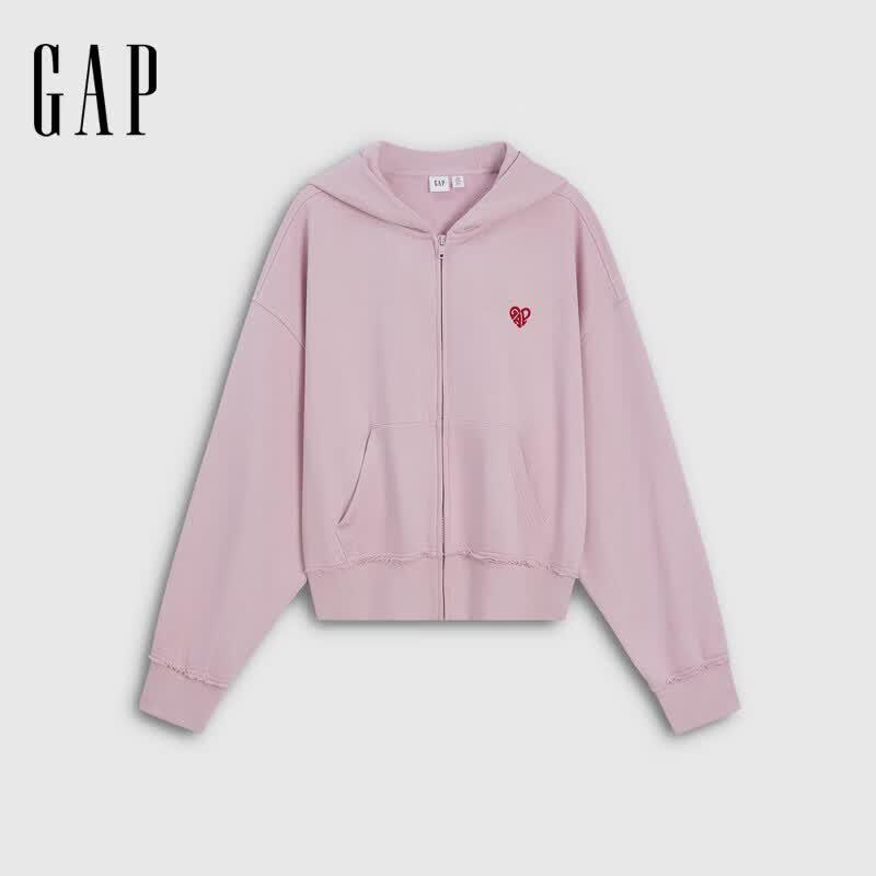 Gap Женский кардиган с капюшоном и вышивкой в виде логотипа-сердца