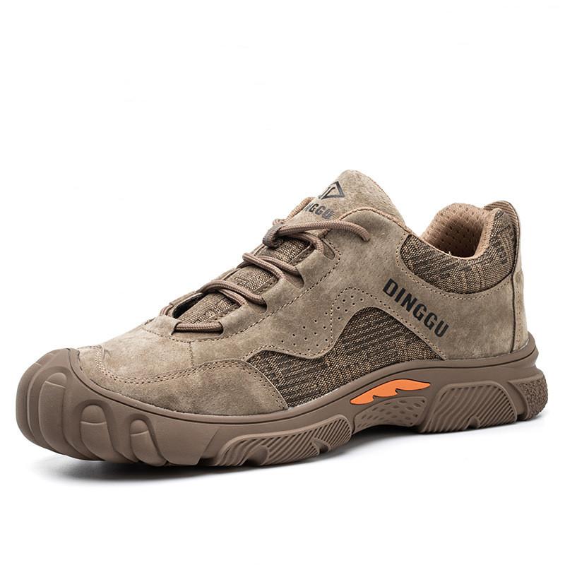 Высококачественная защитная обувь, мужские рабочие кроссовки со стальным носком, неразрушимая рабочая обувь, защитные ботинки с защитой от ударов и проколов