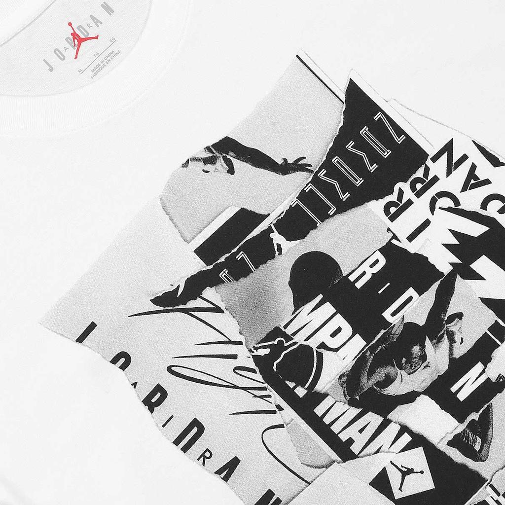 Nike Sports Life Collection T Shirts Men's White Crew Neck Moderate Straight Fit DA9880-100