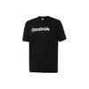 Reebok Футболки Унисекс Черные С Круглым Вырезом Умеренный Прямой Крой GR8484