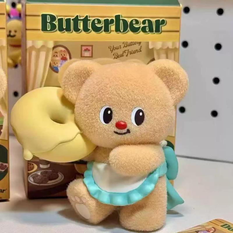 FUNISM Оригинальная слепая коробка ButterBear в рабочие дни Милые декоративные предметы Счастливая работа Полная любви Фигурки Мастера выпечки