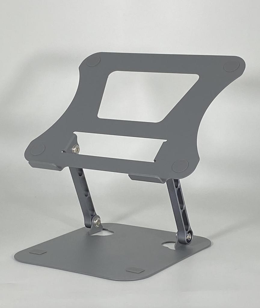 Регулируемая вращающаяся подставка для ноутбука с функцией охлаждения и регулировкой высоты для настольного или офисного использования