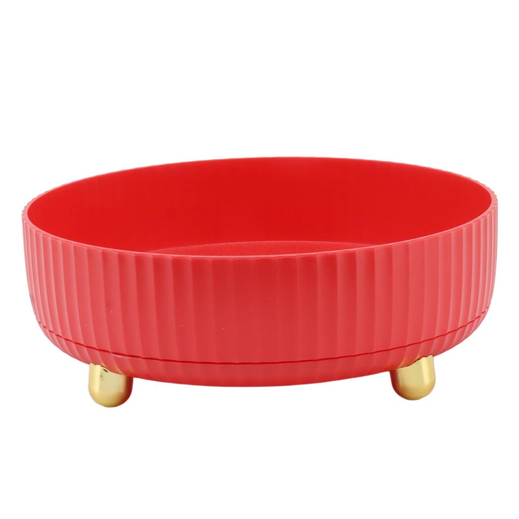 Органайзер для хранения с вращением на 360 градусов Круглая косметическая полка для специй Вращающийся столик для кухонного шкафа кладовой Маленький