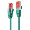 Cat.6 S-FTP Network Cable - LINDY - 3m - Green - Shielded Connectors - 10 Year Warranty