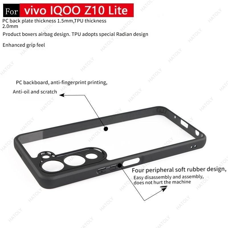 Чехол для Vivo X200 FE 5G Для Чехол для Vivo X200 FE 5G Противоударный чехол для телефона Черная рамка Чехол Для Vivo X200 FE 5G