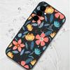 Flower Painted Shell For Samsung Galaxy S24 S22 Ultra Plus S23 S21 S20 Fe A52 A53 A54 A34 14 5g A51 A32 A13 4g Slim Shockproof Tpu Hybrid Case Cover