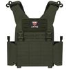 Military Fan Quick-Release Tactical Vest, 6094 Model - Outdoor Multifunctional 500D Nylon Vest