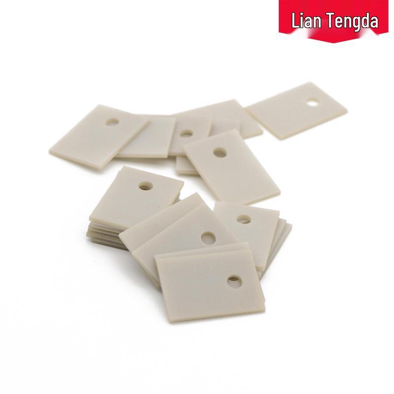 High-Efficiency 0.7mm Aluminum Nitride Thermal Conductive Ceramic Heat Dissipation Pad