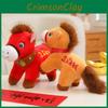 Plush Toy Animal For Year Of The Horse Stuffed Doll For Kids Collectors And