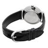 CASIO LTP-VT01L-7B1 Women's Quartz Watch, Black and Silver, Leather Strap, Water Resistance for Everyday Use