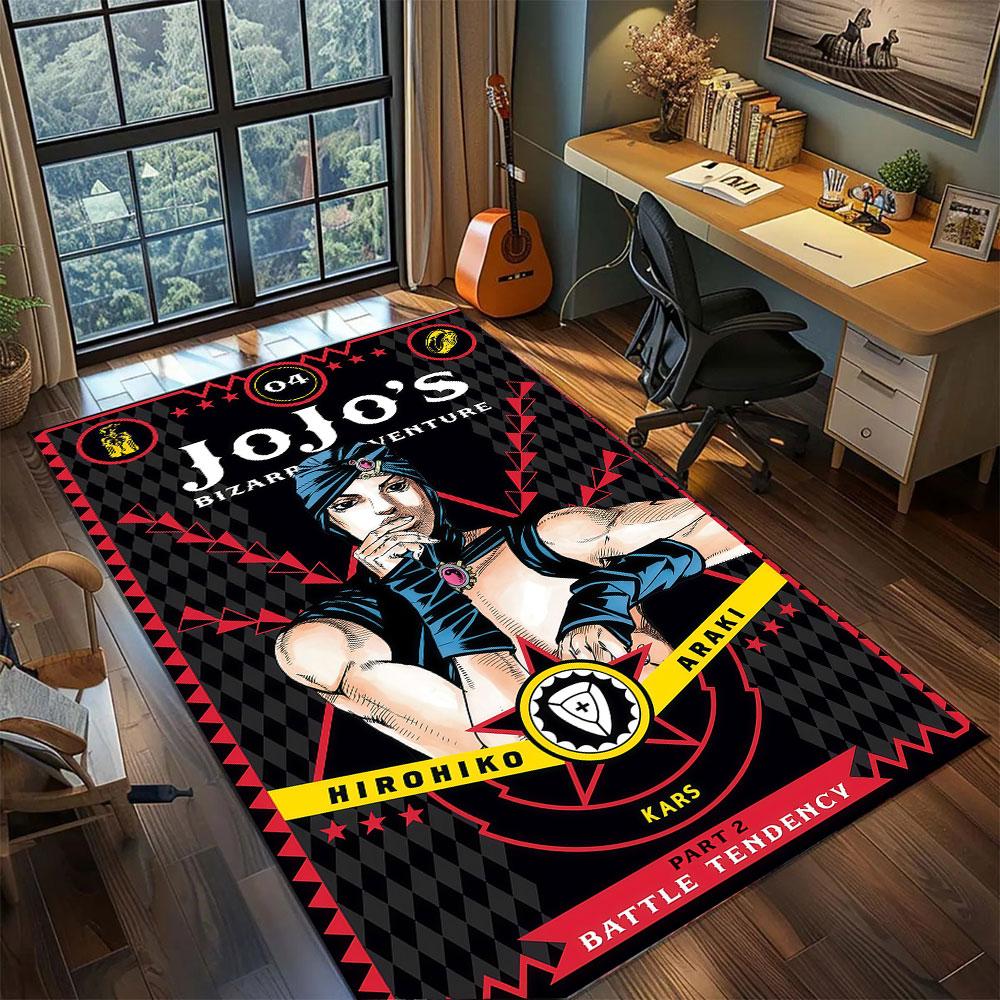 JOJO Bedroom Living Room Home Decor Carpet Cool Movie Mat Play Floor Mat Cartoon Print Pattern Rug