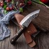 Кухонный нож для обвалки, нож для мяса, нож для мясника, деревянная ручка, уличные походные ножи, охотничий инструмент