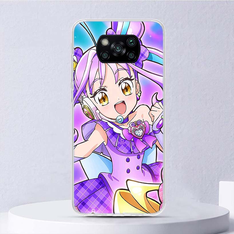 Мягкий чехол Pretty Cure для Xiaomi Poco X7 X6 X5 X4 X3 Nfc F7 Ultra F6 F5 Pro Чехол для телефона F4 Gt F3 M5S M4 M3 M5 M6 Coque