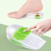 1 пара гелевых подпяточников, очень мягкие, износостойкие, амортизирующие, удобные клиновидные вставки для обуви, гелевые чашечки для пяток