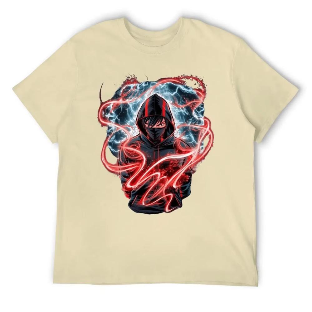 Футболка NINJA KAMUI для продажи Harajuku Sports Humor Graphic Tshirt Unique Travel Eur Size