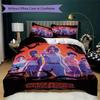 Cyclists Upside Down Bedding Without Core 1 Duvet Cover 2 Pillowcase Without Core Soft And Comfortable Christmas Birthday Gift