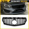 Front Bumper Grille For Mercedes Benz CLA-Class W117 2013-2019 CLA180 CLA200 CLA250 GT Style Hood Mesh Front Grill Auto Parts