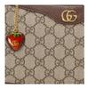 Gucci Ophidia GG Маленькая сумка Бежевый/Эбеновый Supreme Женские Сумки на плечо Коричневый 735132-FABLE-9442