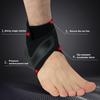 Ankle Support Brace Adjustable Anti-Sprain Protection Running Exercise Aid Football Basketball Equipment Ankle Protective Gear