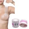 Boob Tape Adhesive Invisible Bra with 10 Nipple Covers Push Up Bralette Waterproof Strapless Pad Sticker for Large Breasts