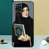 Мусульманская Исламская Девушка Глаза Хиджаб Для Realme 11 10 12 13 14 Pro Plus GT 7 6 5 Pro GT 6T C67 C61 C53 C51 C21Y C25S C75 C55 Чехол