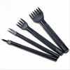 4Pcs/Set 1/2/4/6 Prong Leather Punch Chisel Hole Punches Stitching Craft Tools 3mm/4mm/5mm