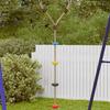 VidaXL Children's Disc Cable Swing and 4 Steps Multicolored, Climbing Rope, Climbing Rope with Steps, Rope 4009278