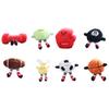 Doll Pendant Hanging Decoration Sports Theme Design Soft Plush Fabric Doll Charm Soccer Basketball Badminton Styles Doll Toy
