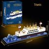 Модель Титаника, совместимая с Lego, Образовательная игрушка для взрослых и детей