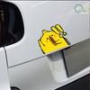 Светоотражающая наклейка на автомобиль; удивленный цыпленок машина мотоцикл электровелосипед украшение шлем коробка багажник водонепроницаемая наклейка;