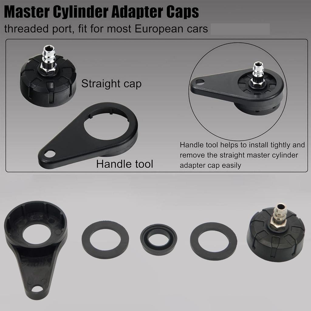 3L Manual Brake Oil Bleeder Voltage Display Car Manual Brake Bleeder Fluid Oil Changer Clutch Bleeding System for Car Motorcycle